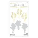 Flowers for You Glimmer Hot Foil Plate & Die - di Spellbinders