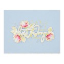 Magnolia Bouquet Glimmer Hot Foil Plate & Die - di Spellbinders