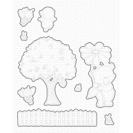 Sunshine Friends Clear Stamps - Fustella  di My Favorite Things