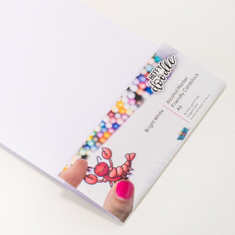 Heffy Doodle Alcohol Marker Friendly A5 Cardstock