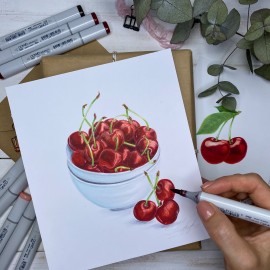 Corso online “Ciliegie: delizia d’estate” con Marker alcolici