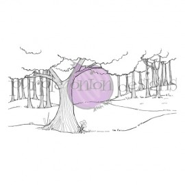 Woodland Background - Timbro di Stacey Yacula Studio