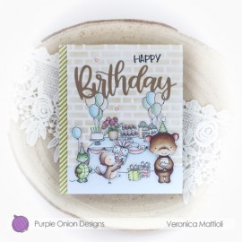 Jessie (Bird carrying gift) - Timbro di Stacey Yacula Studio 2