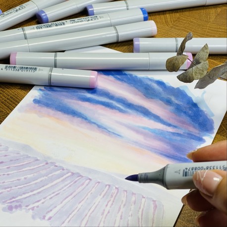 Corso online “Paesagi Spettacolari con Copic"