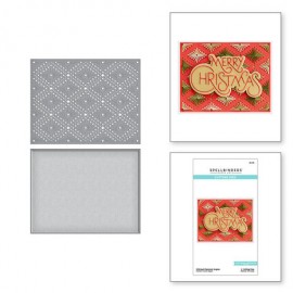 Stitched Diamond Argyle Etched Dies - Spellbinders