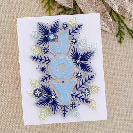 Stitched Joy Etched Dies - Spellbinders