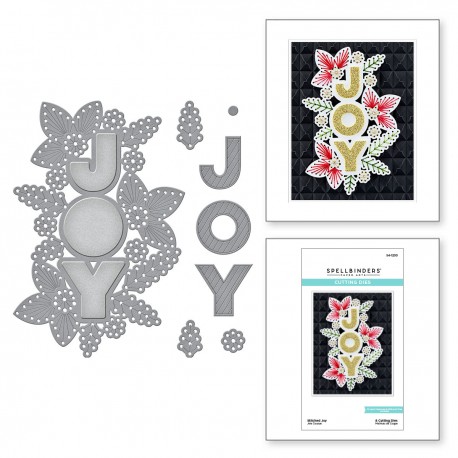 Stitched Joy Etched Dies - Spellbinders