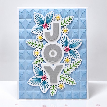 Stitched Joy Etched Dies - Spellbinders