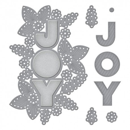 Stitched Joy Etched Dies - Spellbinders