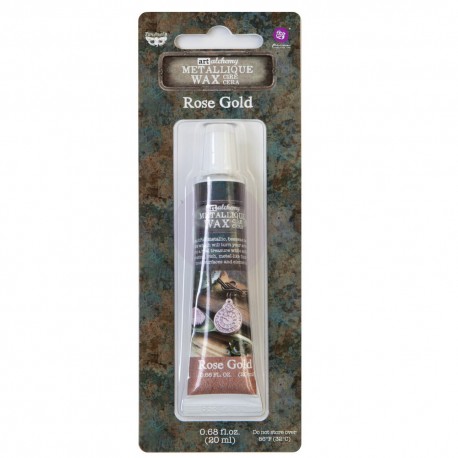Art Alchemy Metallique Wax Rose Gold - Finnabair