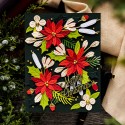 Holiday blooms Etched Dies - Spellbinders