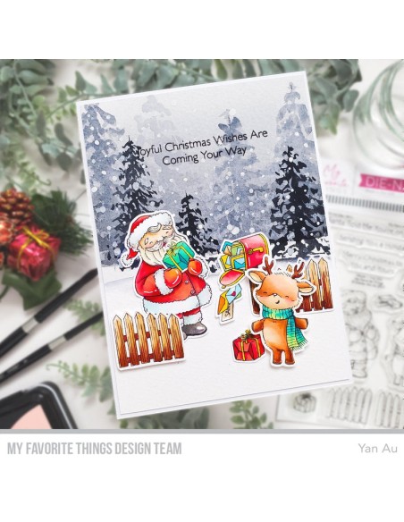 Holiday Hello SY - Timbro di MFT stamps