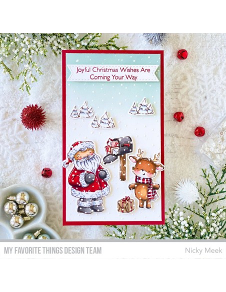 Holiday Hello SY - Timbro di MFT stamps