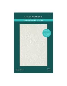 Beautiful Blooms 3D Embossing Folder - Spellbinders