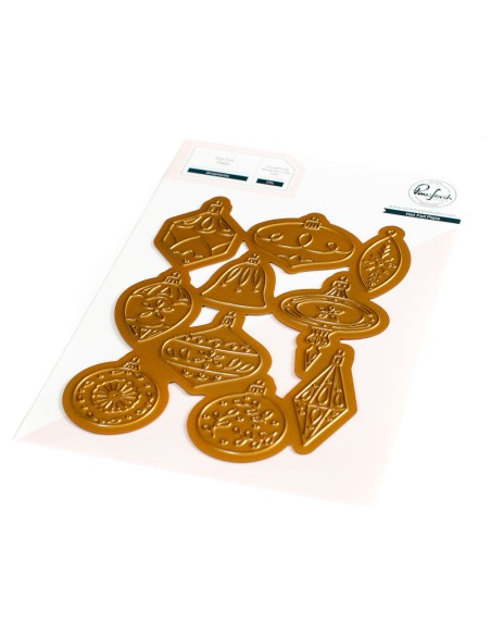 Ornaments hot foil plate - Pinkfresh studio