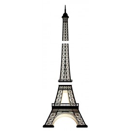 American Crafts - Wall Art - Wall Decals - Gold Foil - Eiffel Tower 2