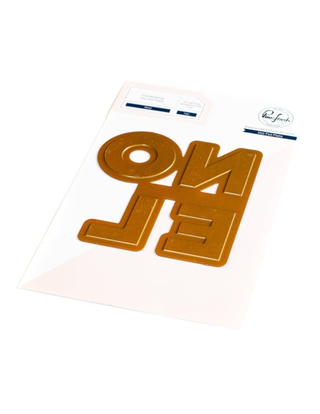 Noel hot foil - Pinkfresh studio