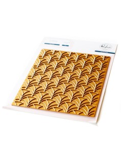 Geo Arch hot foil plate - Pinkfresh studio