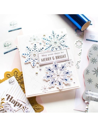 Snowflakes die - Fustella di Pinkfresh Studio