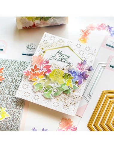 Nested Hexagons die - Fustella di Pinkfresh Studio