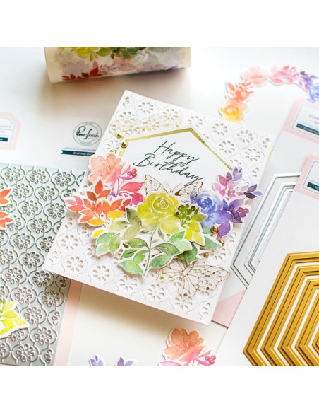 Nested Hexagons die - Fustella di Pinkfresh Studio