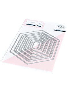 Nested Hexagons die - Fustella di Pinkfresh Studio
