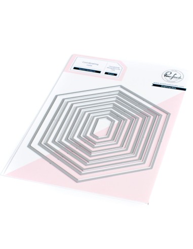 Nested Hexagons die - Fustella di Pinkfresh Studio