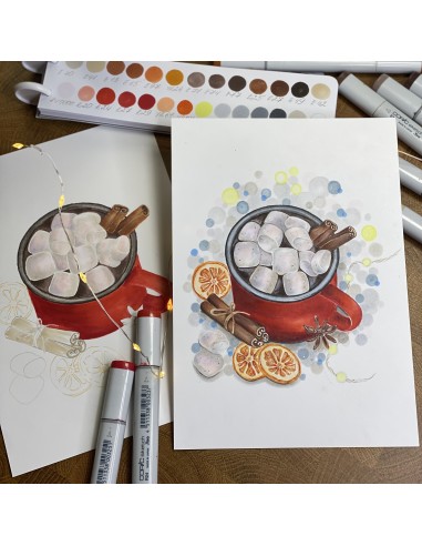 Workshop online "Tazza con marshmallow" con Marker