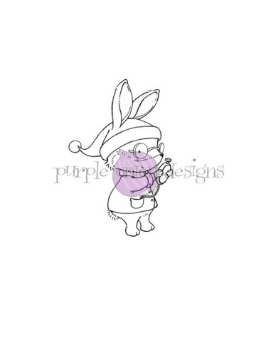 Comet (elf bunny with pocket watch) - Timbro di...