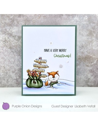 Bluster (winter husky in snow) - Timbro di...