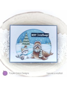 Wesley (Winter Walrus) - Timbro di Stacey Yacula Studio 2