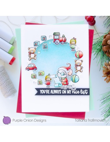 Chippey (elf mouse with list) - Timbro di...