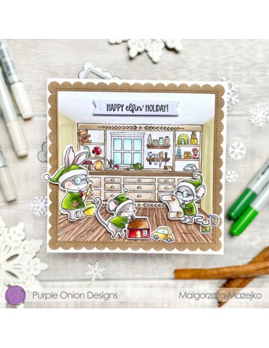 Chippey (elf mouse with list) - Timbro di...