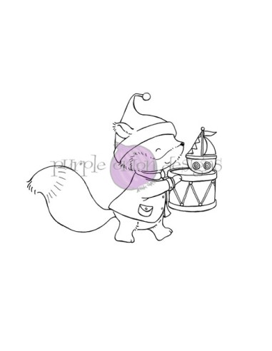 Ralphie (elf fox with toys) - Timbro di Stacey...