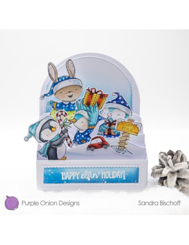 Cider (elf bunny in gift box) - Timbro di...