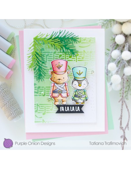 Graham (Bear Solider) - Timbro di Stacey Yacula Studio