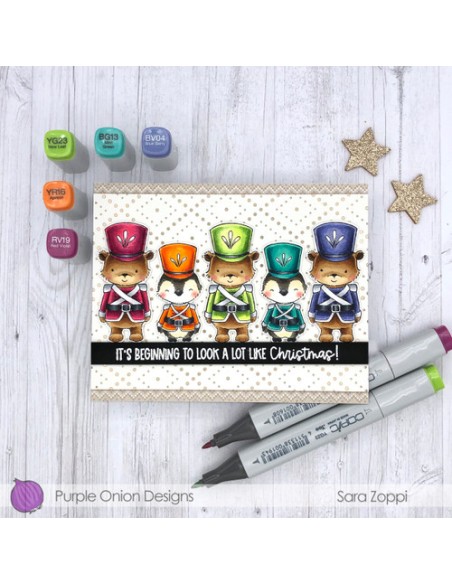 Graham (Bear Solider) - Timbro di Stacey Yacula Studio