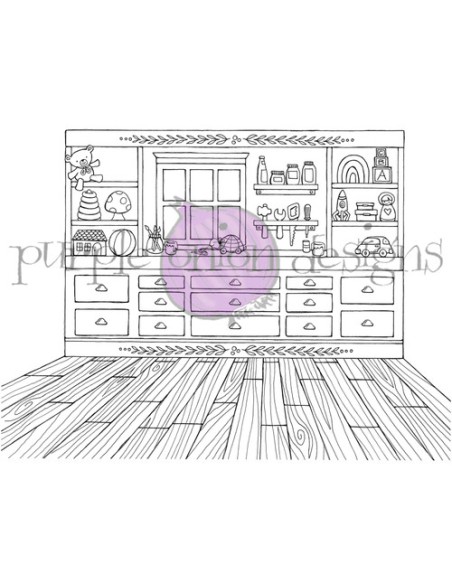 Toy Workshop (Interior) - Timbro di Stacey Yacula Studio