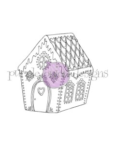 Gingerbread House - Timbro di Stacey Yacula Studio