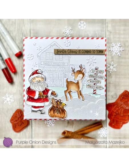 Mr. Santa Claus - Timbro di Stacey Yacula Studio