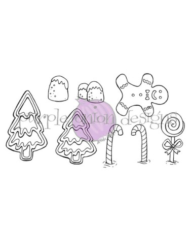 Candyland Treats - Timbro di Stacey Yacula Studio