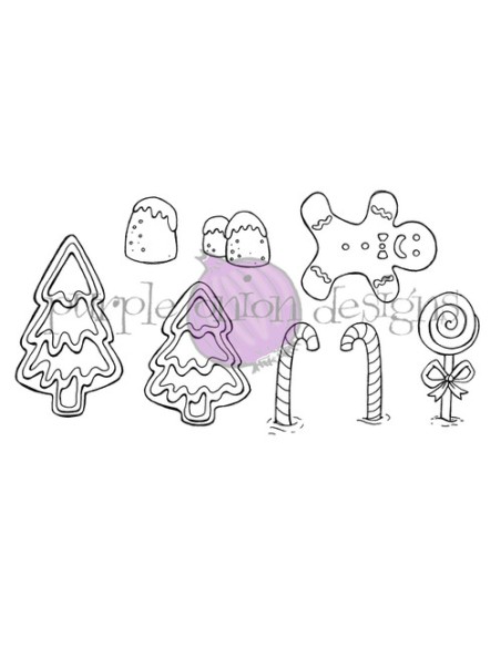 Candyland Treats - Timbro di Stacey Yacula Studio