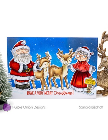 Mrs. Claus (wife) - Timbro di Stacey Yacula Studio