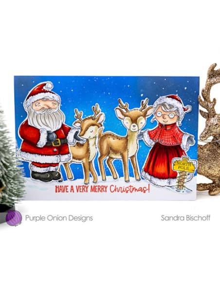 Mrs. Claus (wife) - Timbro di Stacey Yacula Studio