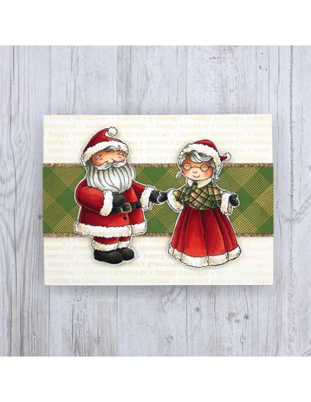 Mrs. Claus (wife) - Timbro di Stacey Yacula Studio