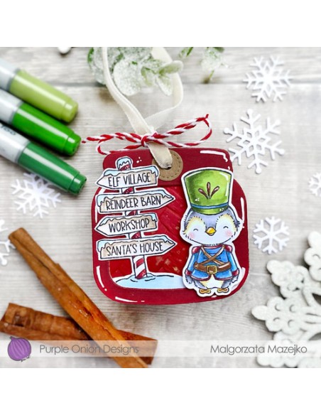 Destination Sign - Timbro di Stacey Yacula Studio