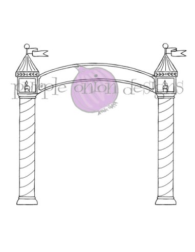 Holiday Arch - Timbro di Stacey Yacula Studio