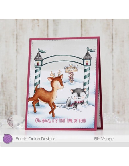 Holiday Arch - Timbro di Stacey Yacula Studio