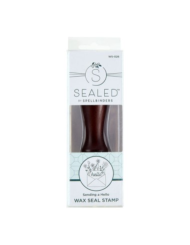 Wax seal stamp - Sigillo Sending a Hello