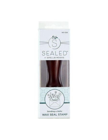 Wax seal stamp - Sigillo Sending a Hello